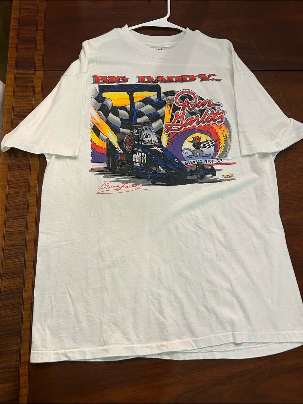 Big Daddy Don Garlits Graphic T-Shirt in White